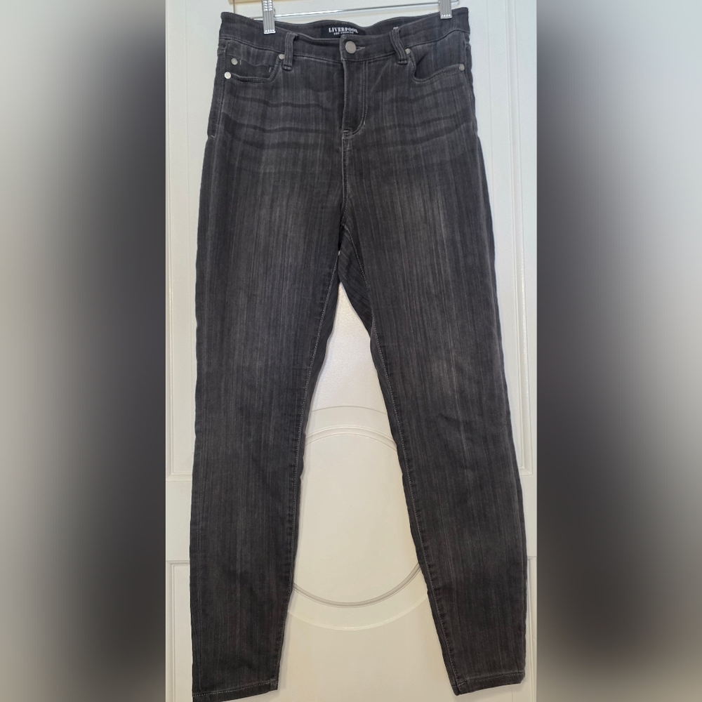 Stitch Fix Liverpool Dark Grey Skinny Jeans